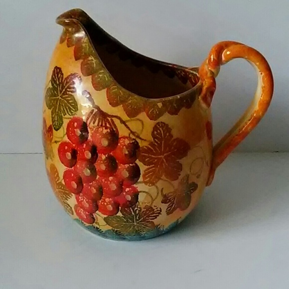 Hand Painted Made in Italy Pitcher - Picture 1 of 8